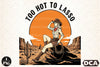 Retro Cowgirl Clipart Bundle: Too Hot to Lasso