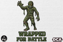 Camo Mummy Halloween Clipart Bundle - CraftNest - Digital Crafting and Art