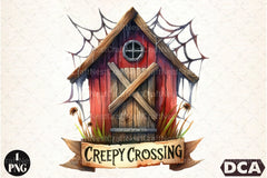 Creepy Crossing Clipart Bundle 3 - CraftNest - Digital Crafting and Art