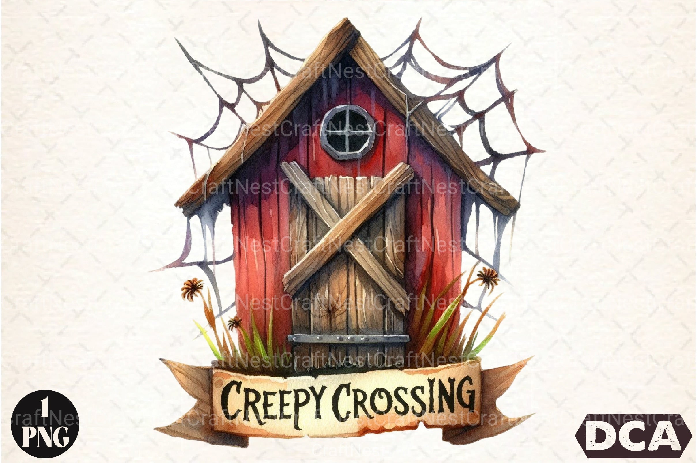 Creepy Crossing Clipart Bundle 3 - CraftNest - Digital Crafting and Art