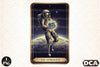 Astronaut Halloween Tarot Card Clipart Bundle