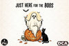 Halloween Ghost Clipart Bundle: Just Here For The Boos