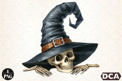 Funny Skeleton Peeking Clipart Bundle 2 - CraftNest - Digital Crafting and Art