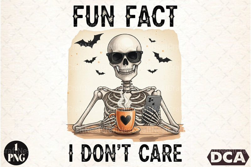 Sarcastic Skeleton Coffee Halloween Clipart Bundle 2 - CraftNest - Digital Crafting and Art