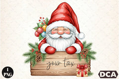 Christmas Gnomes Clipart Bundle - CraftNest - Digital Crafting and Art