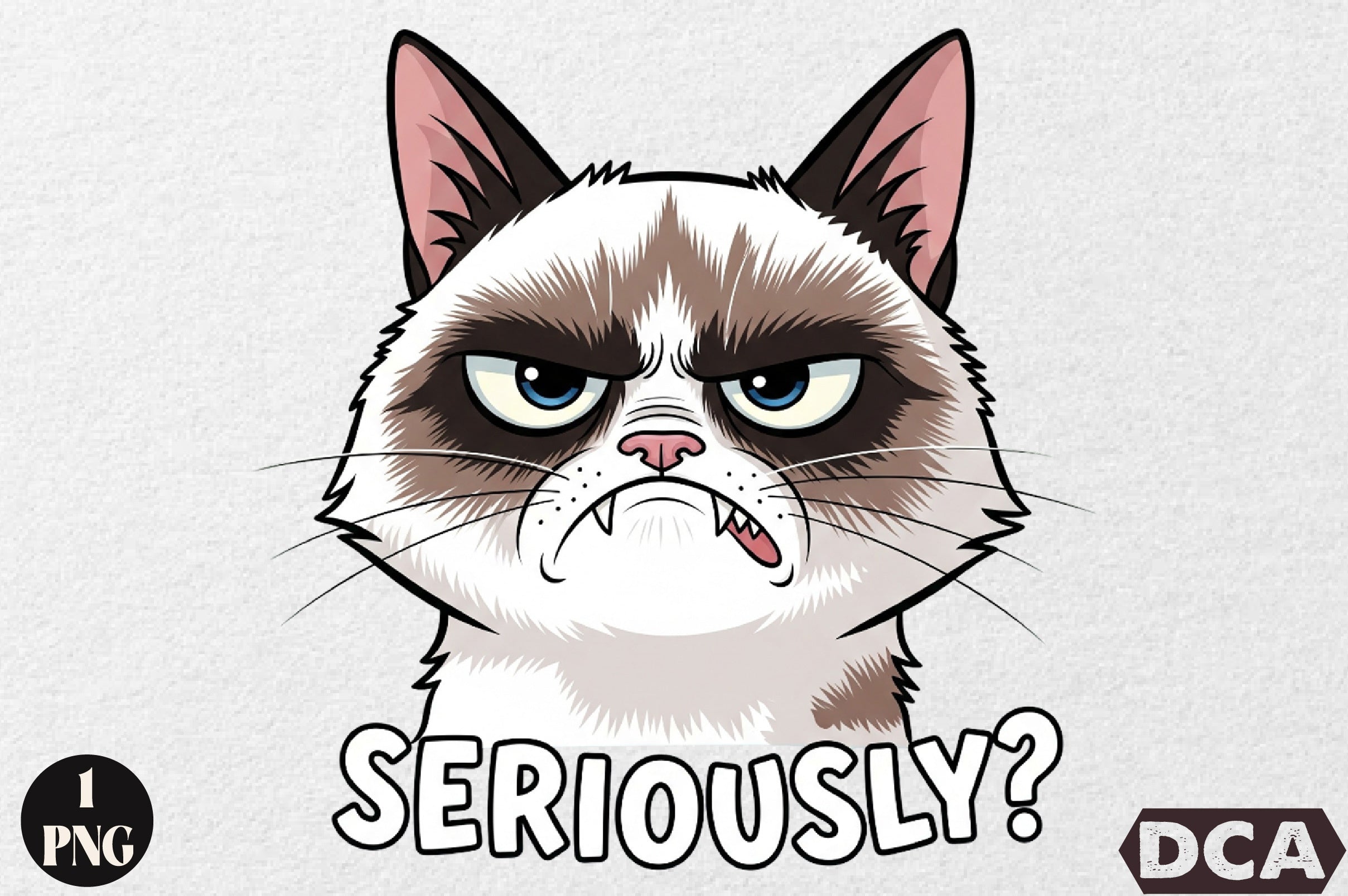 Funny Cat Clipart Bundle