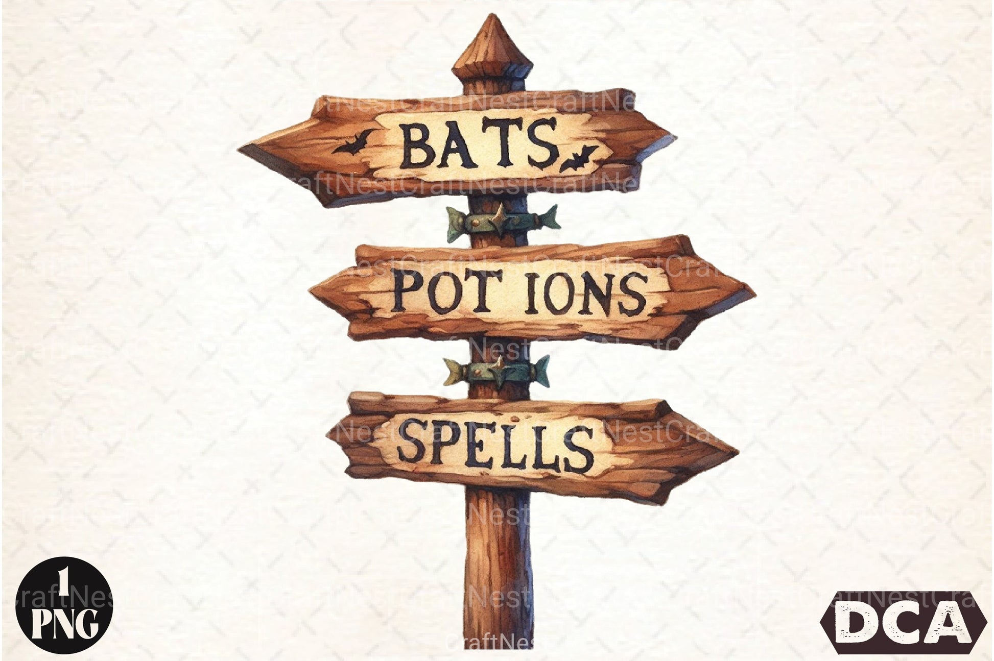 Bats Potions Spells Clipart Bundle - CraftNest - Digital Crafting and Art