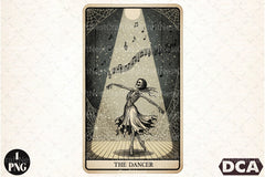 Dancer Halloween Tarot Card Clipart Bundle - CraftNest - Digital Crafting and Art
