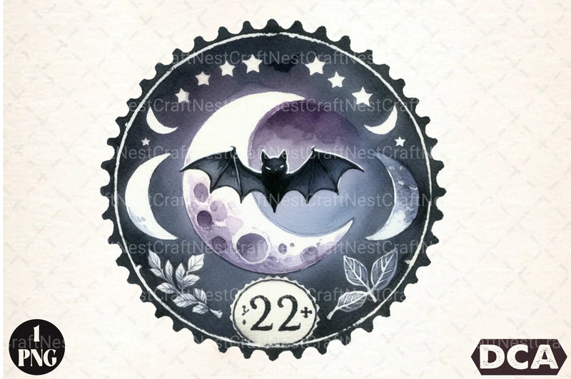 Halloween Stamp Clipart Bundle 4 - CraftNest - Digital Crafting and Art