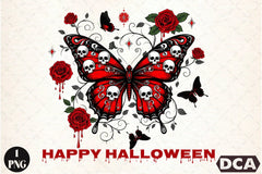 Flower Halloween Butterfly Clipart Bundle - CraftNest - Digital Crafting and Art