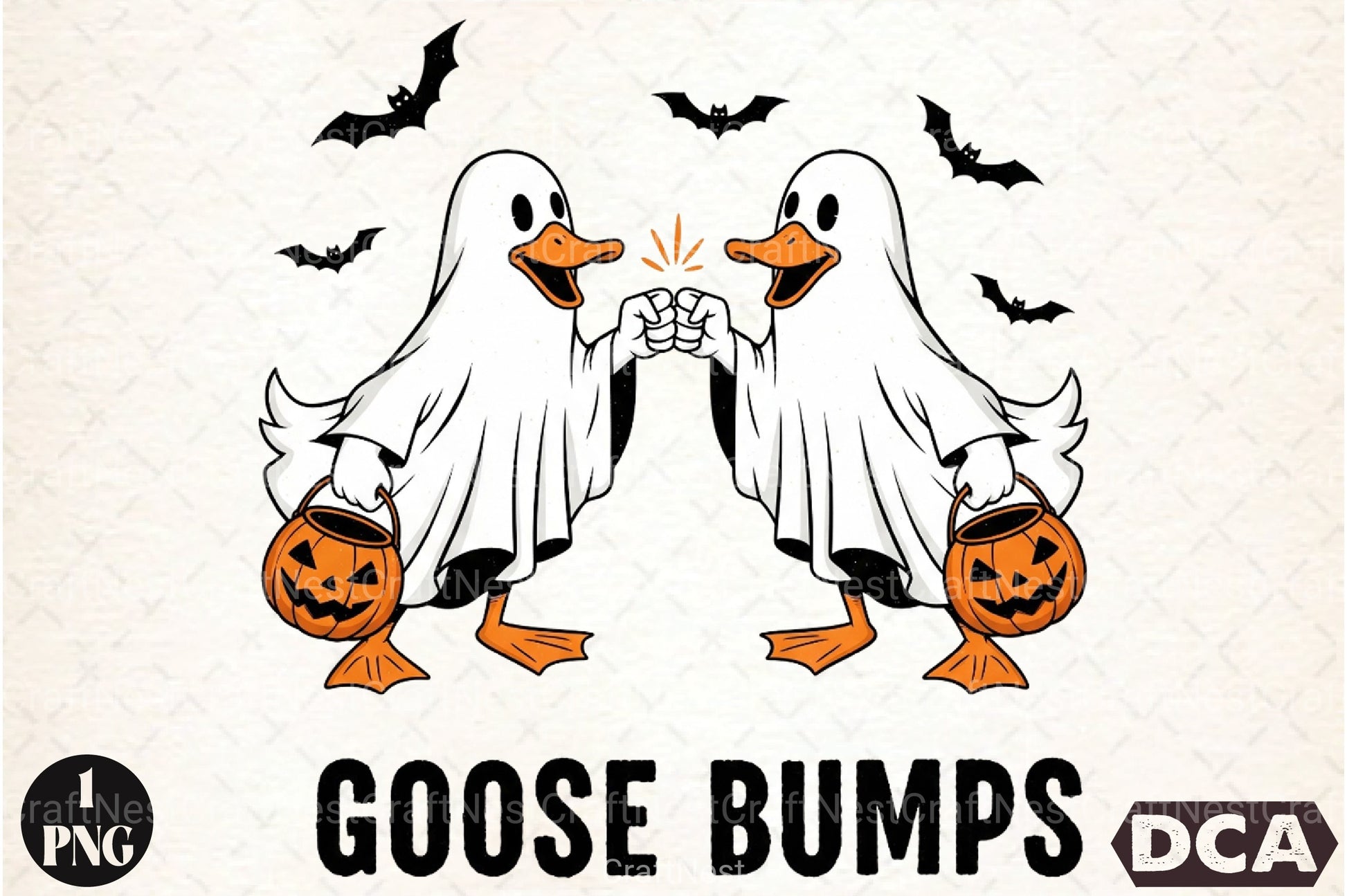 Funny Halloween Ghost Goosebumps Clipart Bundle 2 - CraftNest - Digital Crafting and Art