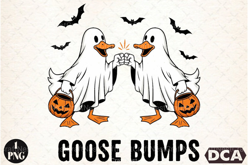 Funny Halloween Ghost Goosebumps Clipart Bundle 2 - CraftNest - Digital Crafting and Art