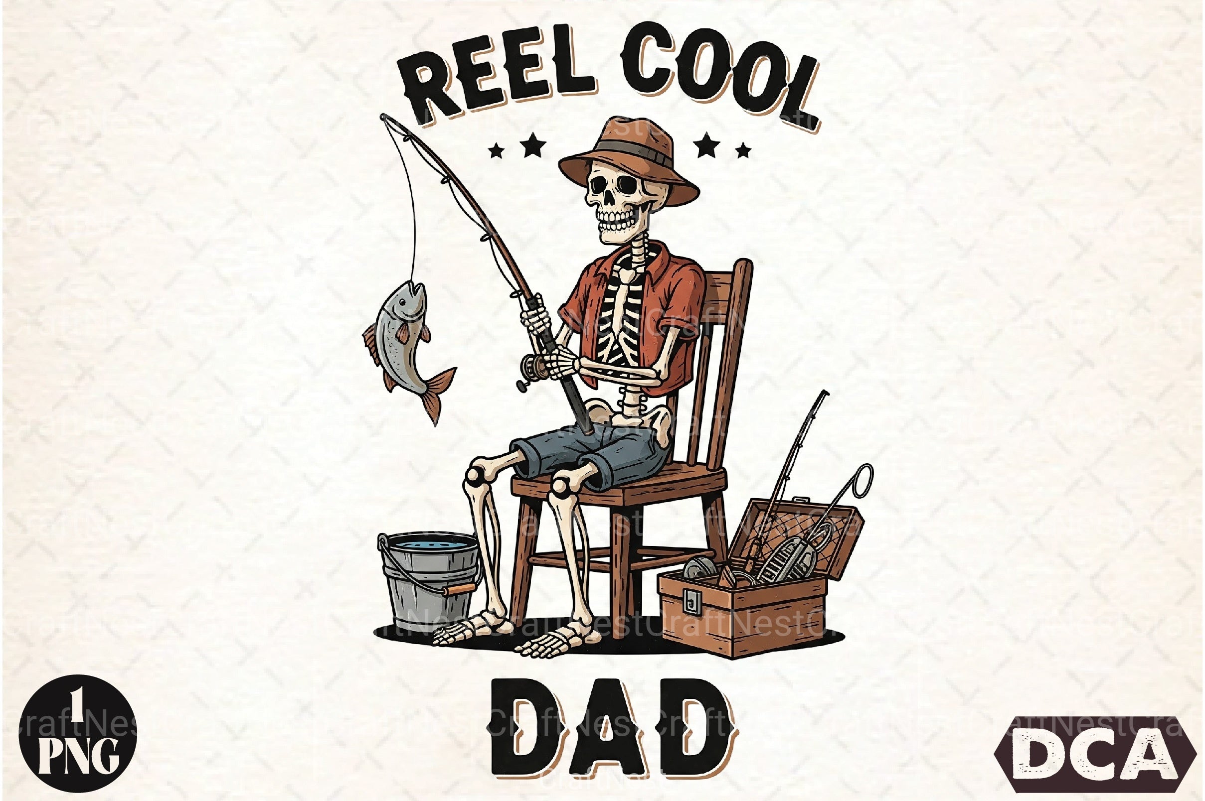 Reel Cool Dad Clipart Bundle - CraftNest - Digital Crafting and Art