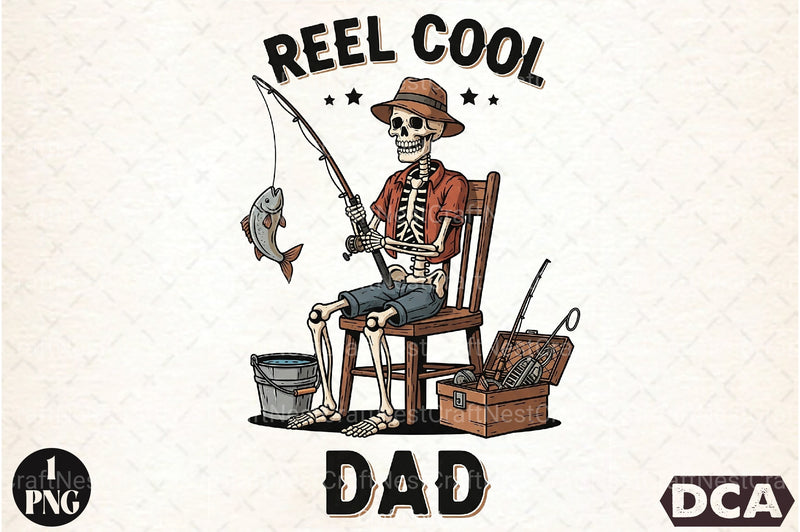 Reel Cool Dad Clipart Bundle - CraftNest - Digital Crafting and Art