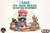 Funny Raccoon Bakery Clipart Bundle