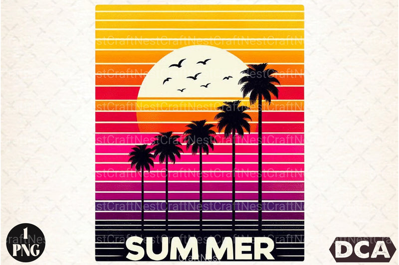 Summer Beach Clipart Bundle 24 - CraftNest - Digital Crafting and Art