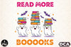 Read More Books Funny Halloween Clipart Bundle