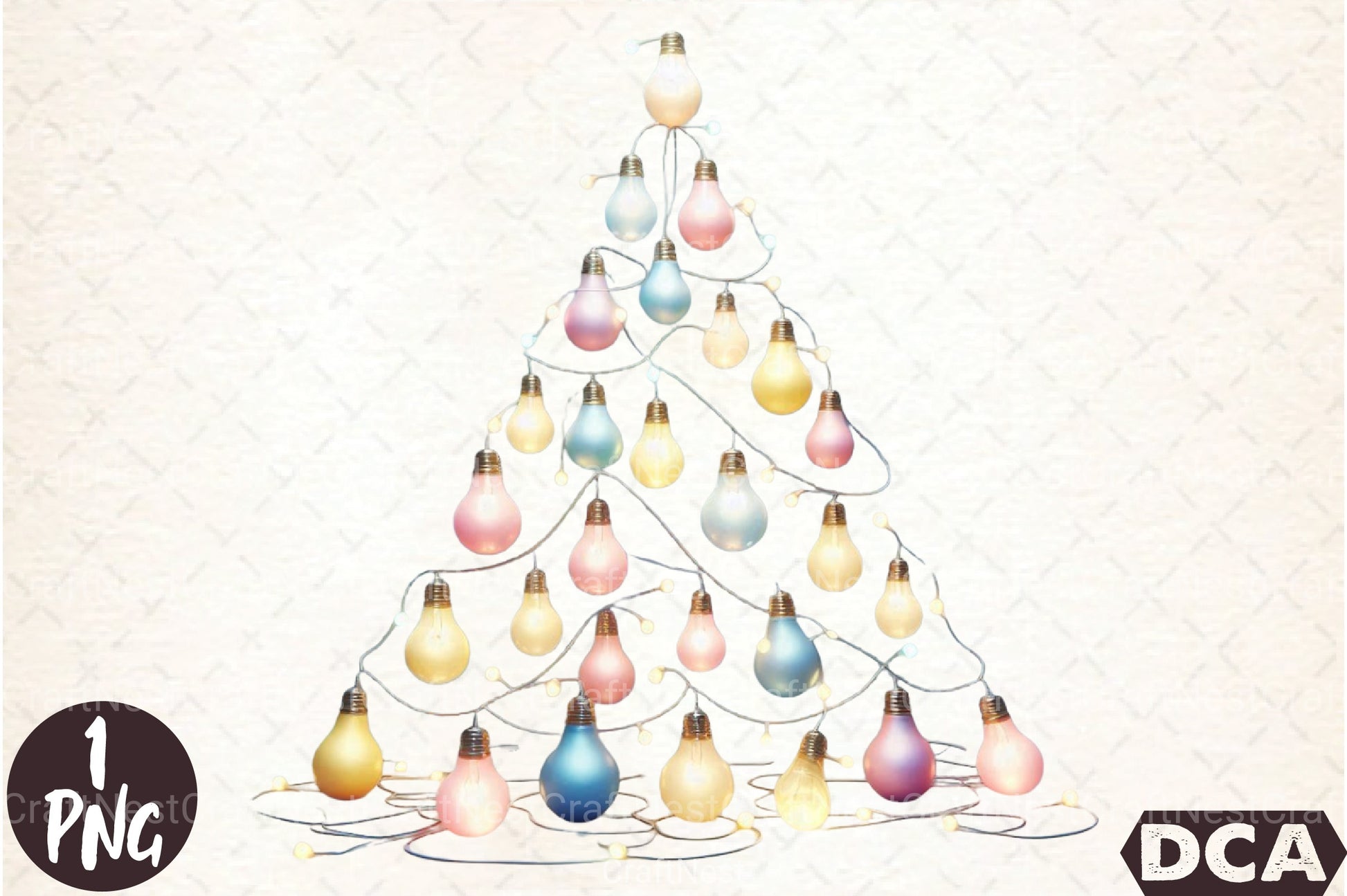 Christmas Light Clipart Bundle 2 - CraftNest - Digital Crafting and Art