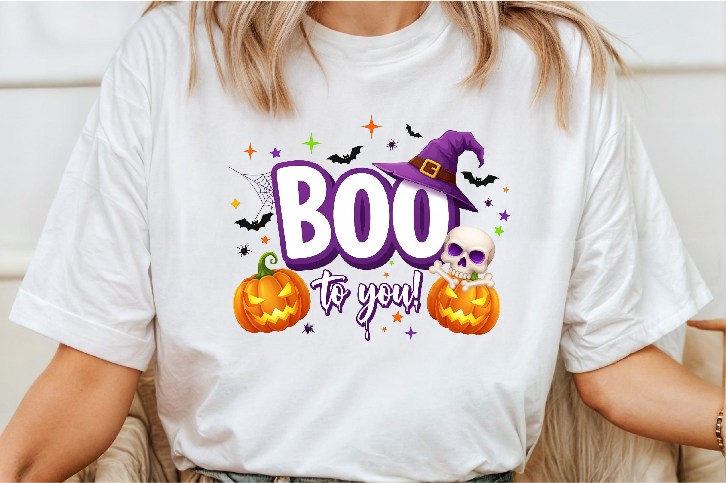 Boo To You Halloween Clipart Bundle