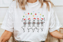 Merry Christmas Dancing Skeletons Clipart Bundle - CraftNest - Digital Crafting and Art