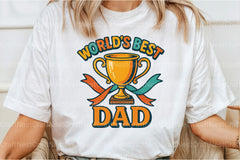 World's Best Dad Clipart Bundle - CraftNest - Digital Crafting and Art