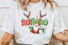 Funny Christmas Santa Reindeer Clipart Bundle 1 - CraftNest - Digital Crafting and Art