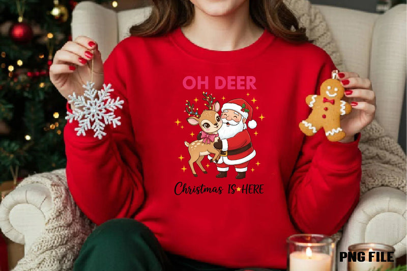 Oh Deer Christmas Clipart Bundle - CraftNest - Digital Crafting and Art