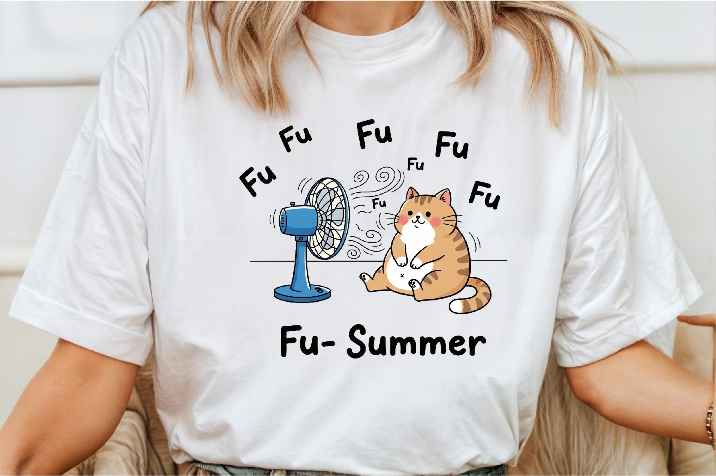 Summer Funny Cat Clipart Bundle