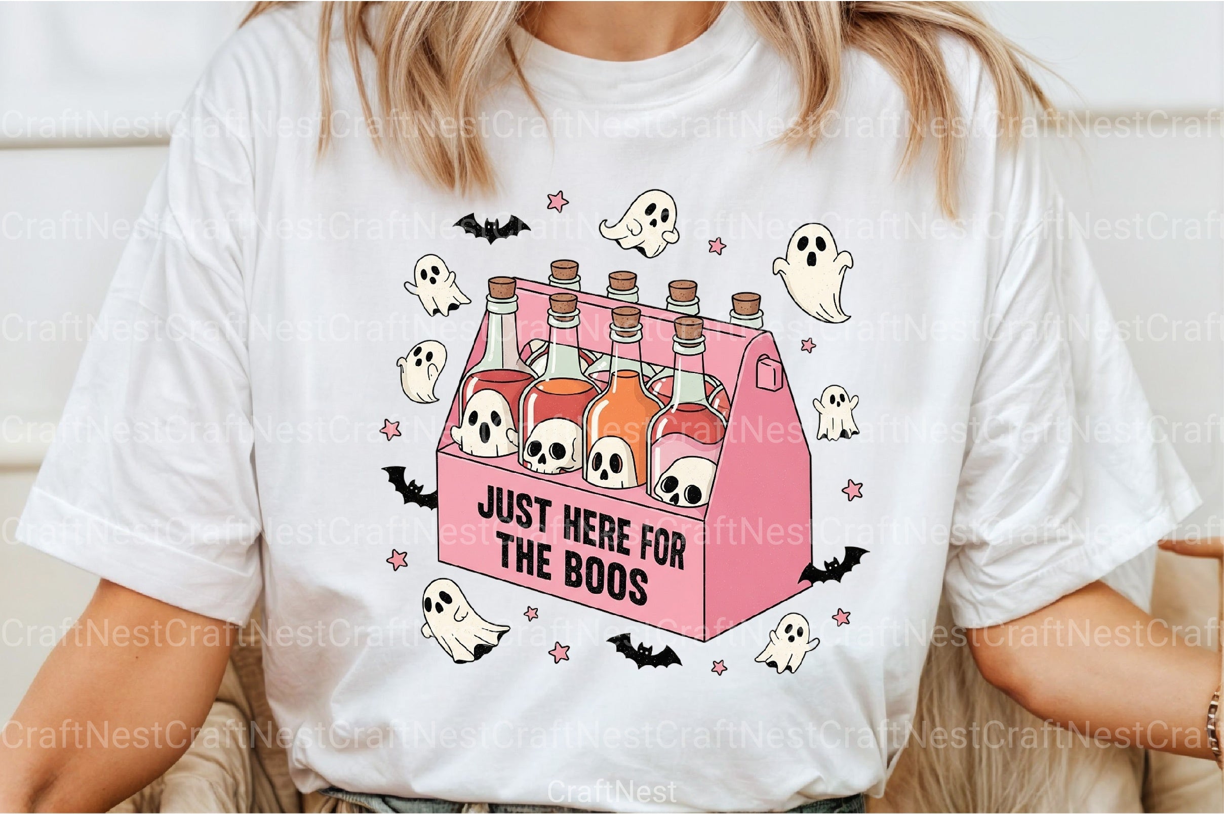 Pink Halloween Clipart Bundle 13 - CraftNest - Digital Crafting and Art