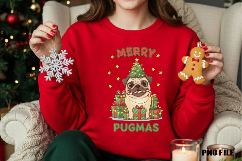 Merry Christmas Dog Clipart Bundle - CraftNest - Digital Crafting and Art