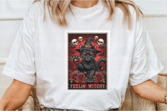 Feelin' Witchy Cats Crazy Clipart Bundle - CraftNest - Digital Crafting and Art