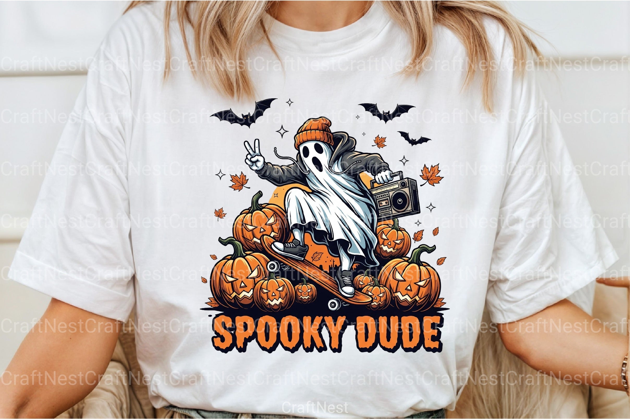 Retro Halloween Boy Clipart Bundle - CraftNest - Digital Crafting and Art