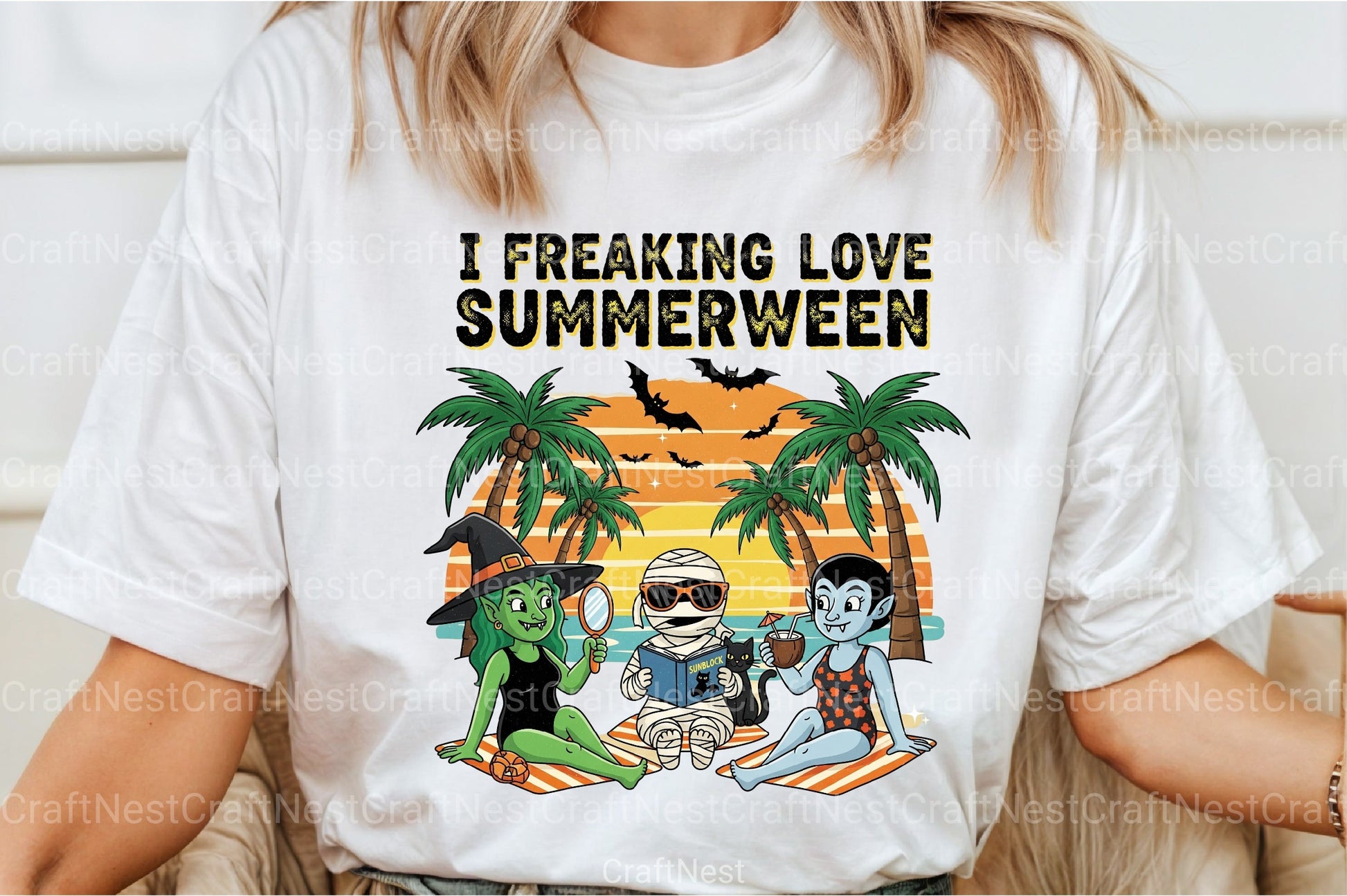 Freaking Love Summerween Clipart Bundle - CraftNest - Digital Crafting and Art