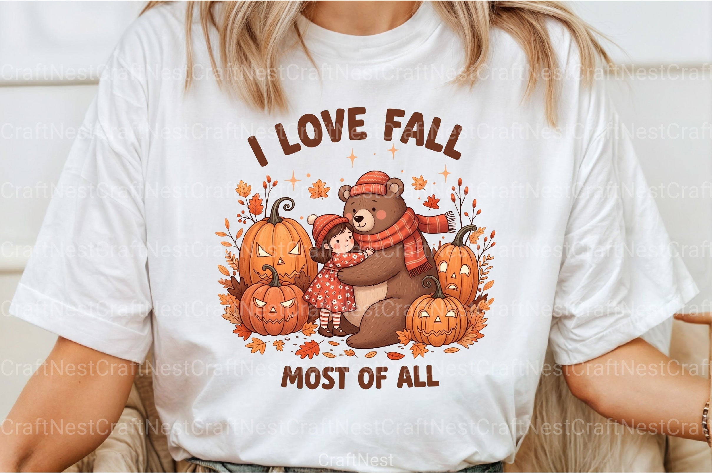 I Love Fall Most of All Clipart Bundle 99 - CraftNest - Digital Crafting and Art