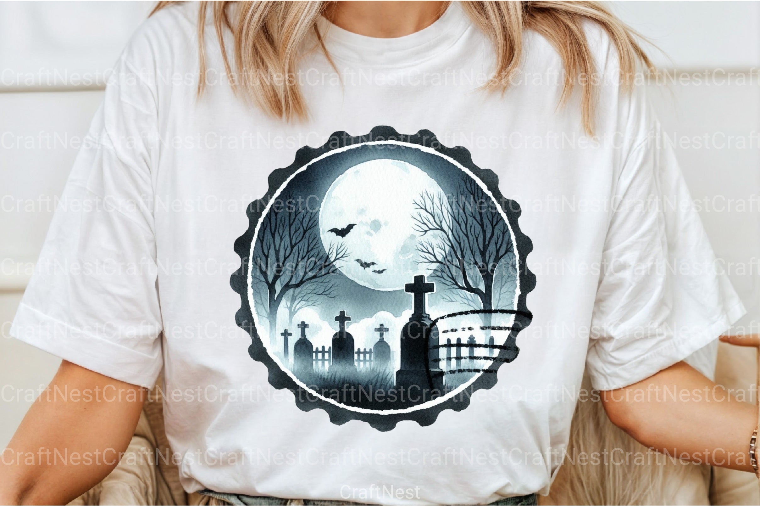 Halloween Stamp Clipart Bundle 99 - CraftNest - Digital Crafting and Art