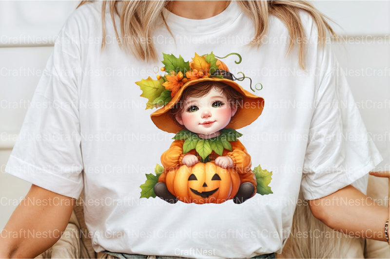 Halloween Baby Clipart Bundle - CraftNest - Digital Crafting and Art