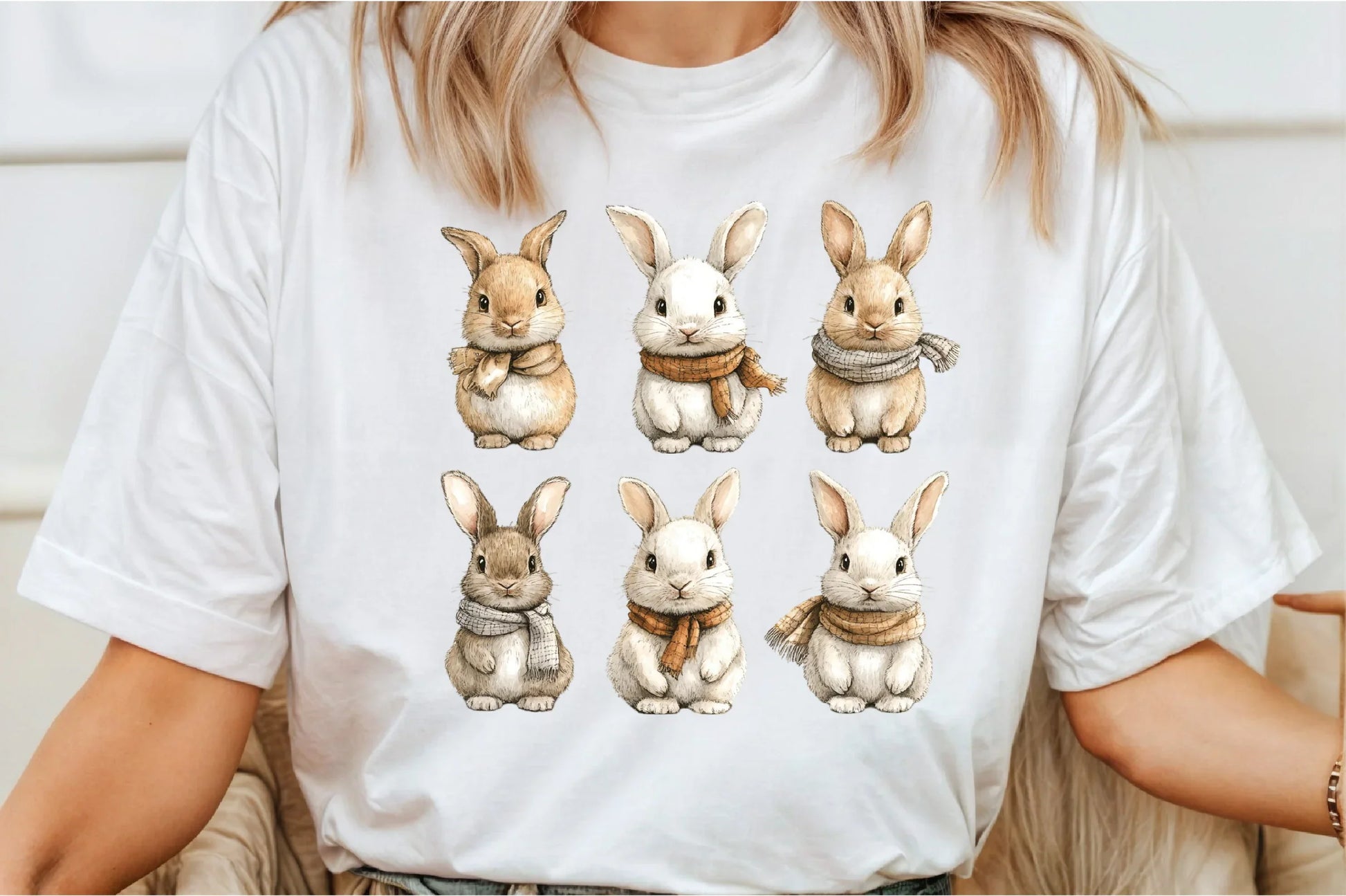 Cartoon Rabbit Clipart Bundle - CraftNest - Digital Crafting and Art