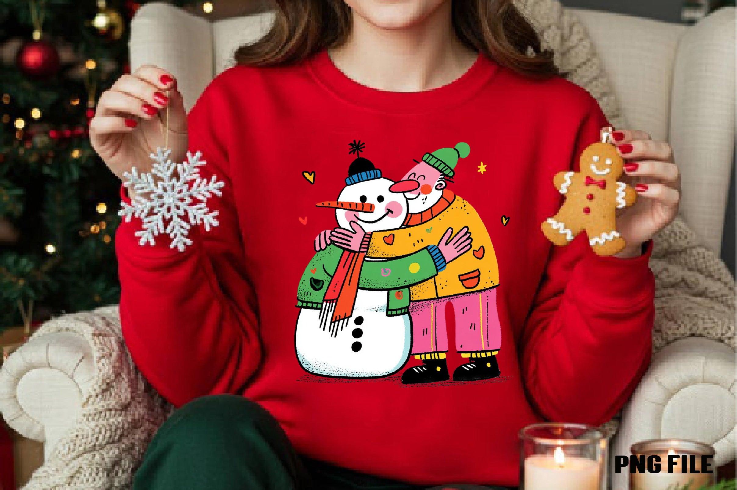 Retro Funny Christmas Santa Clipart Bundle