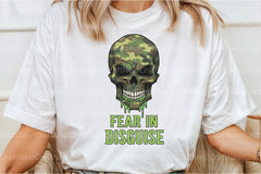 Camo Skull Halloween Clipart Bundle 157 - CraftNest - Digital Crafting and Art