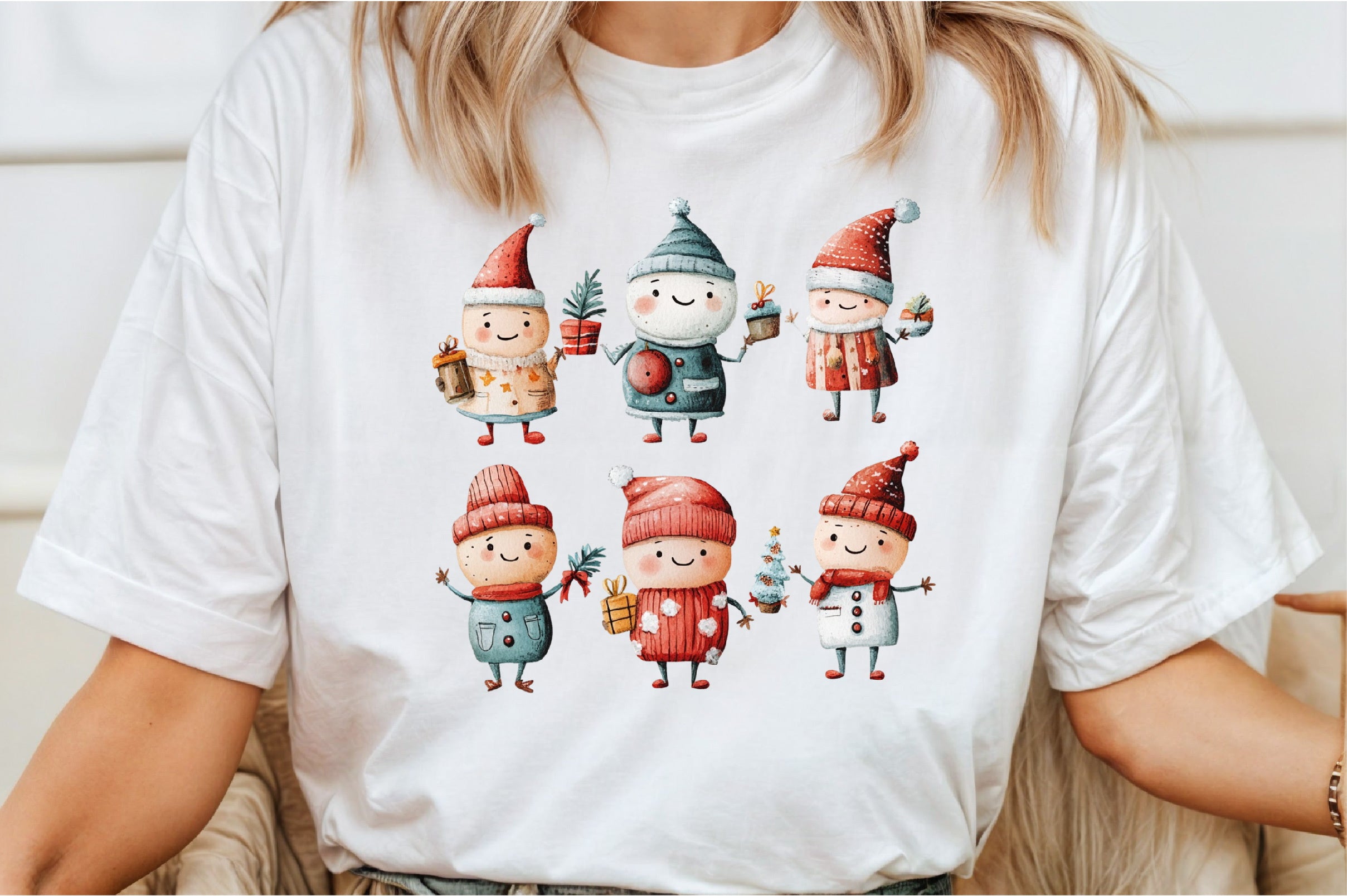 Holiday Animal Clipart Bundle