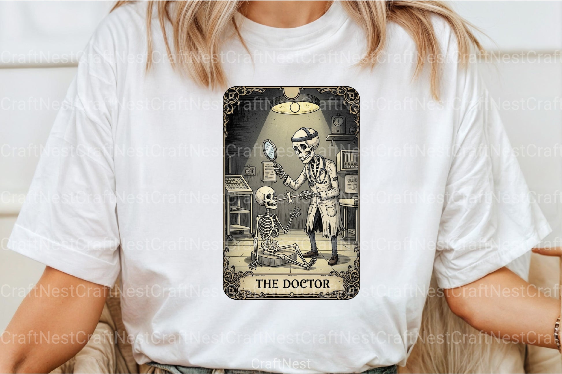 Doctor Halloween Tarot Card Clipart Bundle - CraftNest - Digital Crafting and Art