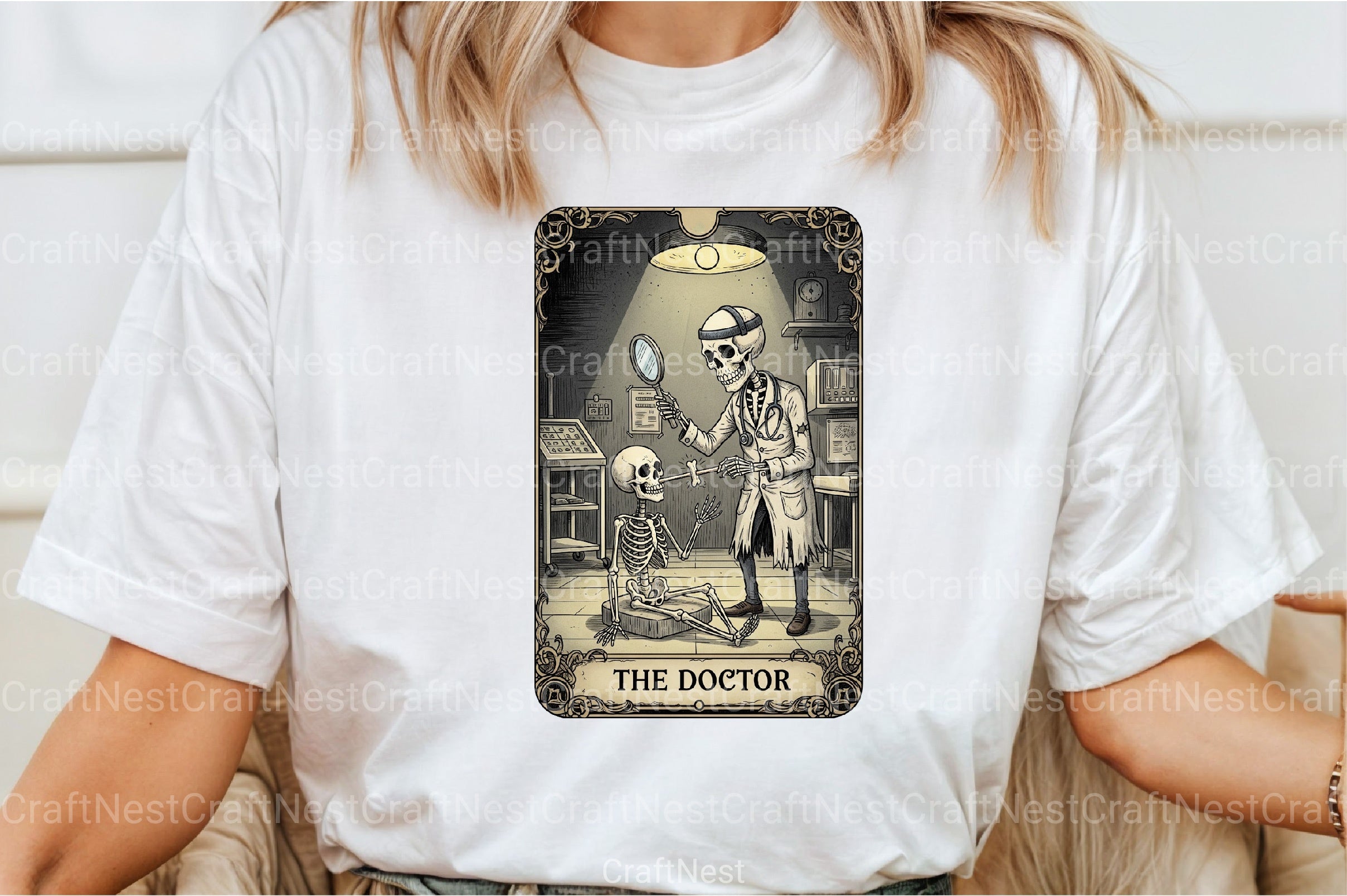 Doctor Halloween Tarot Card Clipart Bundle - CraftNest - Digital Crafting and Art
