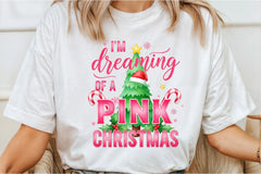 Dreaming of a Pink Christmas Clipart Bundle - CraftNest - Digital Crafting and Art