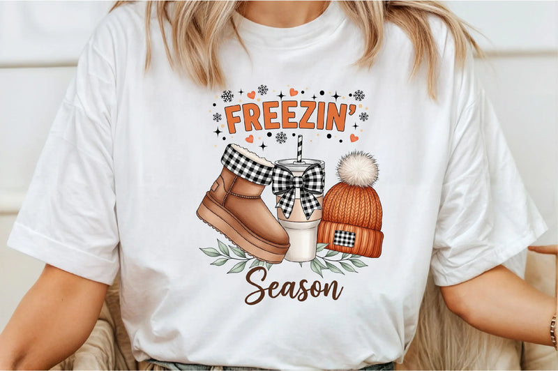 Freezin Season Crewneck Clipart Bundle - CraftNest - Digital Crafting and Art