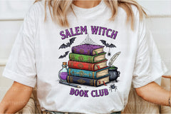 Salem Witch Book Club Halloween Clipart Bundle - CraftNest - Digital Crafting and Art