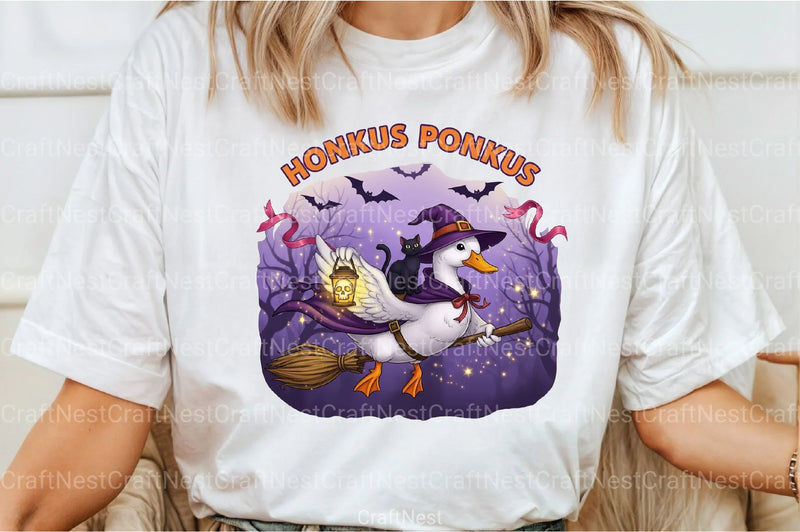 Halloween Silly Goose Clipart Bundle - CraftNest - Digital Crafting and Art