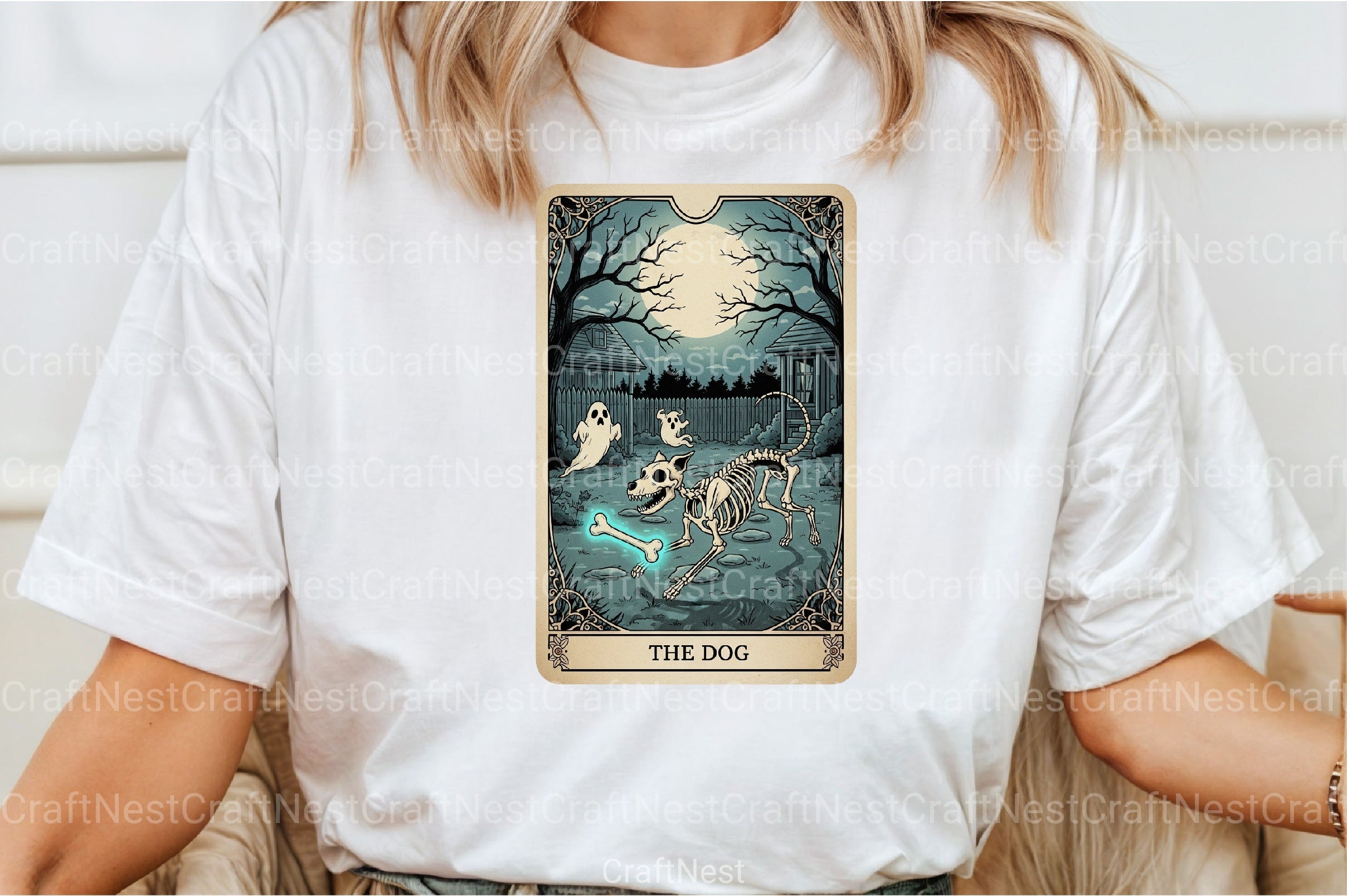 Dog Halloween Tarot Card Clipart Bundle - CraftNest - Digital Crafting and Art