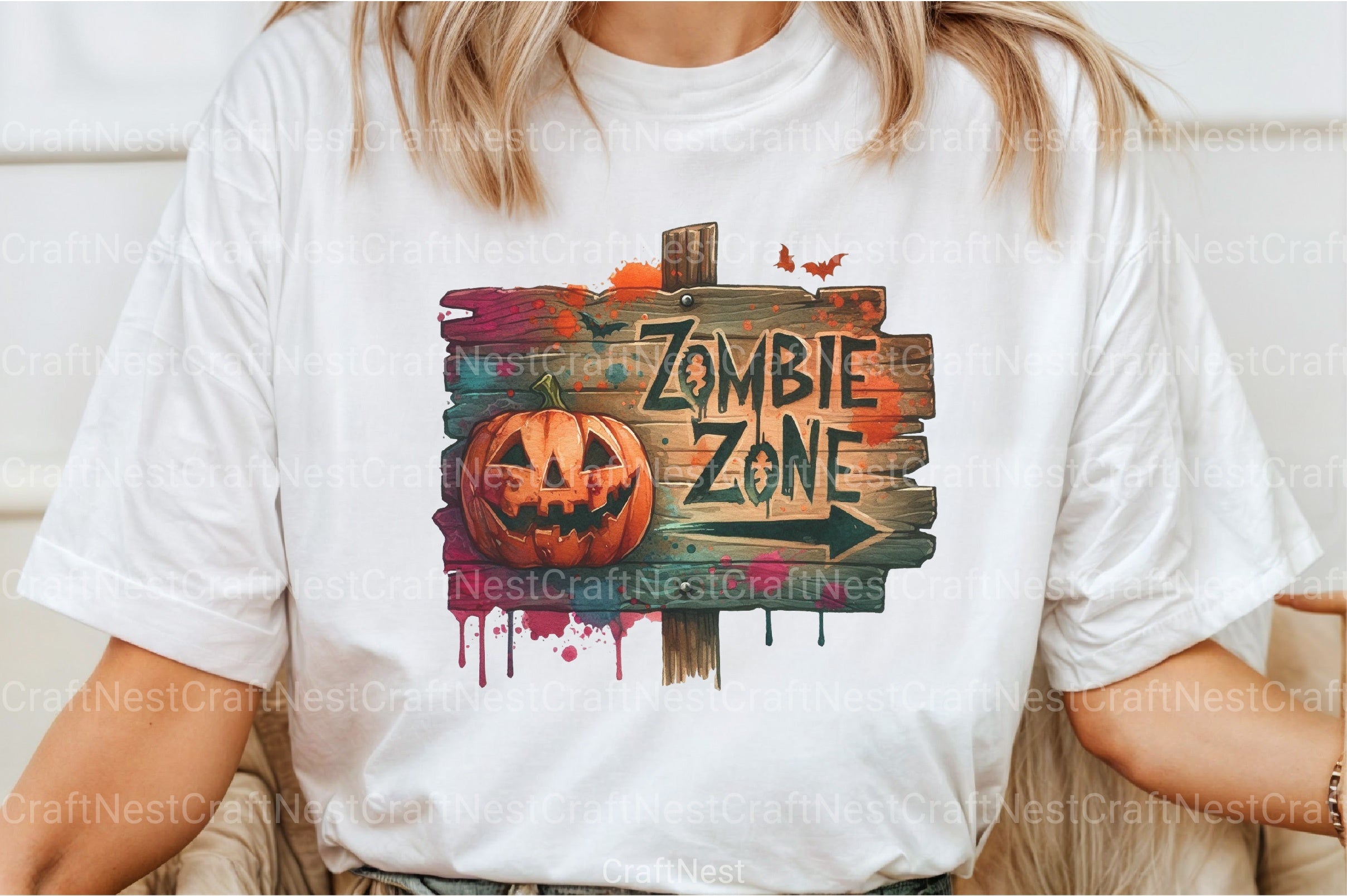 Zombie Zone Clipart Bundle - CraftNest - Digital Crafting and Art