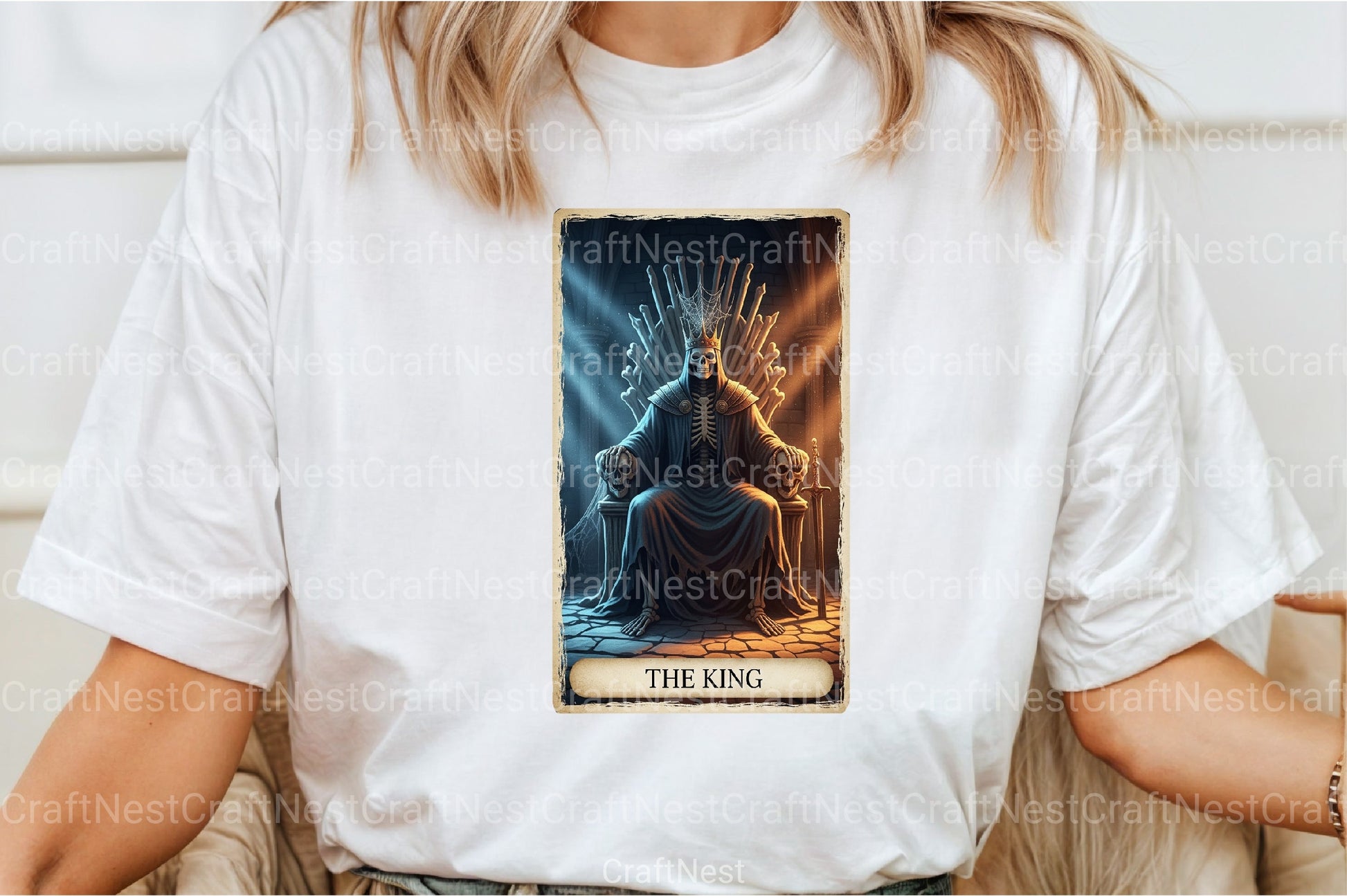 King Halloween Tarot Card Clipart Bundle - CraftNest - Digital Crafting and Art