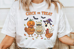 Chick or Treat: Halloween Chicken Clipart Bundle - CraftNest - Digital Crafting and Art